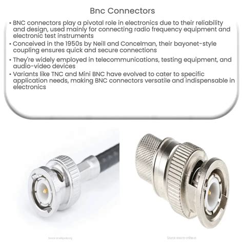 BNC Connectors | How it works, Application & Advantages