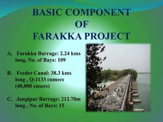 Ppt( farakka barrage) | PPT