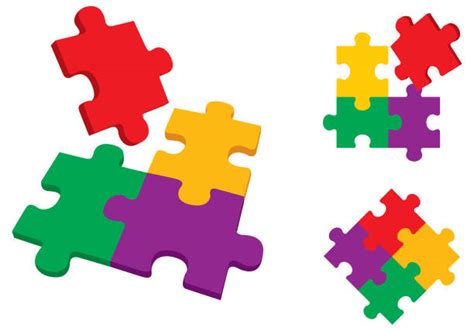 Puzzle Pieces Coming Together Illustrations, Royalty-Free Vector Graphics & Clip Art - iStock