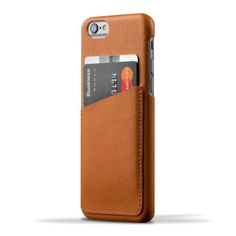 Mujjo iPhone 6 Leather Case with Back Card Pocket | Gadgetsin