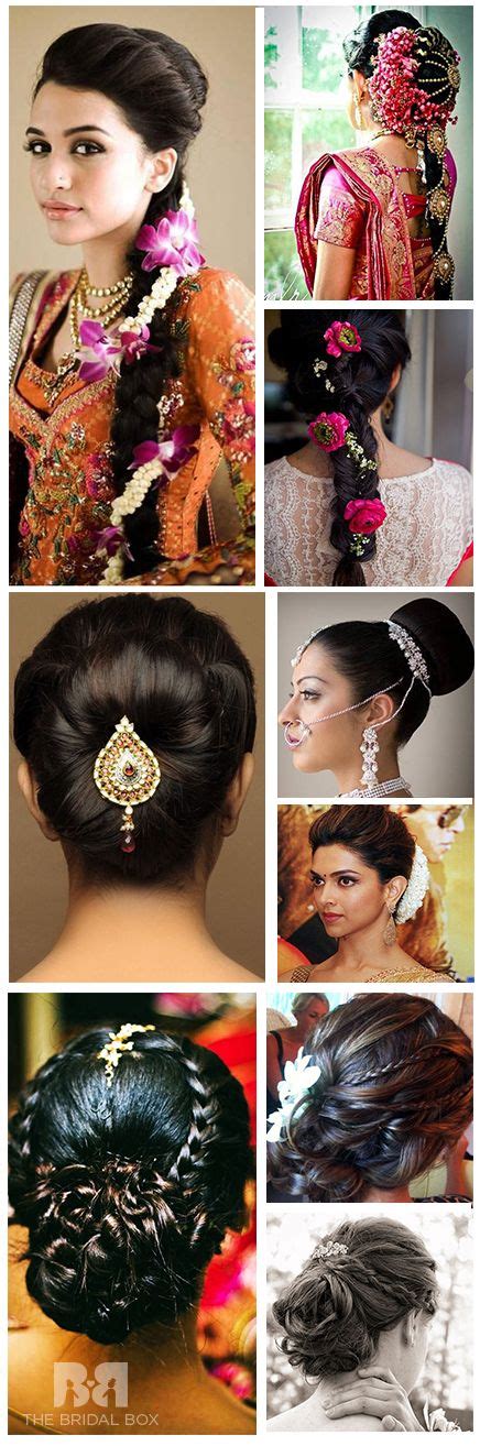 10 Indian Bridal Hairstyles for Long Hair | Indian hairstyles, Indian bridal hairstyles, Indian ...