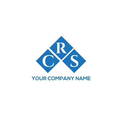 CRS letter logo design on white background. CRS creative initials ...