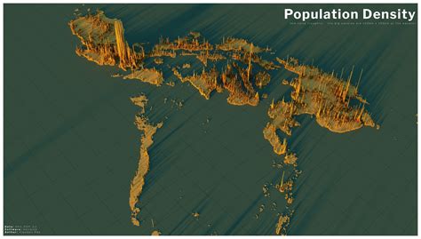 Population density in the Philippines : Philippines