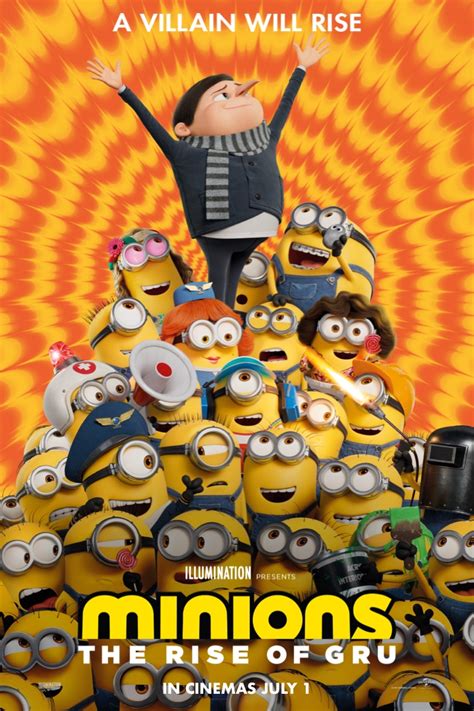 Minions The Rise of Gru - the rampaging yellow tic-tacs continue!