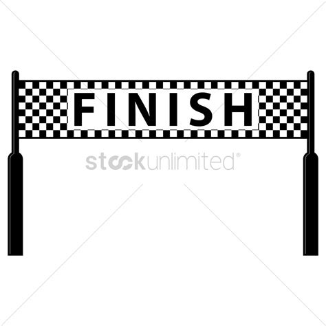 Finish line Vector Image - 1479002 | StockUnlimited