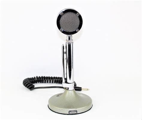 Vintage Microphone / 1960s Astatic Microphone / Model D104