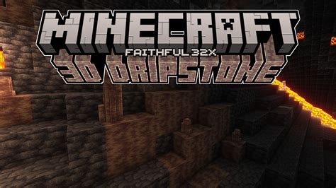 Add-on: 3D Dripstone by Alkatreize - Faithful