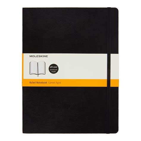 Moleskine Classic X-Large Notebook Soft Cover Ruled | Markersnpens.com