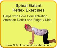 Retained Spinal Galant Reflex - Solve Learning Disabilities