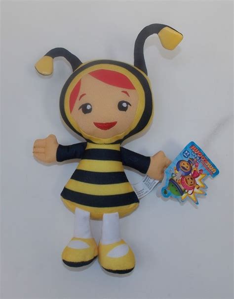 Team UmiZoomi Milli Plush Doll Stuffed Toy 9" Bumblebee Fisher Price ...