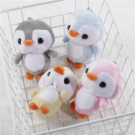 Kawaii Penguin Cartoon Doll Plush Pendant - KawaiiMerch.com