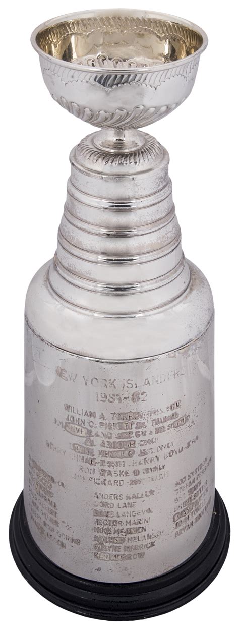 Lot Detail - 1982 New York Islanders Stanley Cup Championship Trophy ...