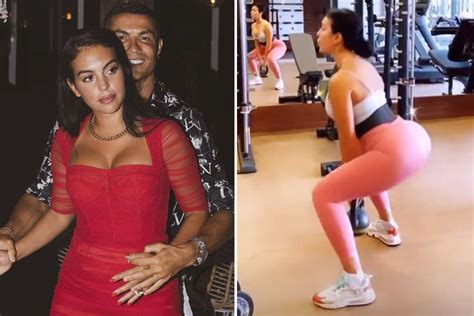 Georgina Rodriguez stays fit in home gym workout as she posts loved-up snap of her and Cristiano ...