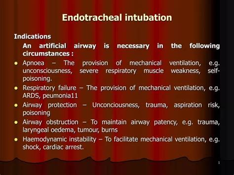 PPT - Endotracheal intubation PowerPoint Presentation, free download - ID:4403397