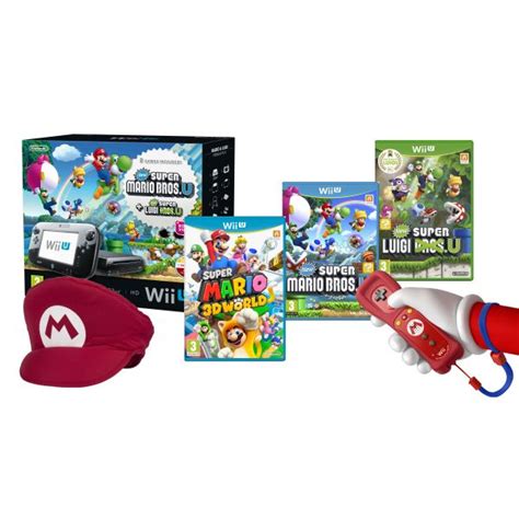 Nintendo UK's Mario Wii U bundle with Super Mario 3D World costs £299 ...