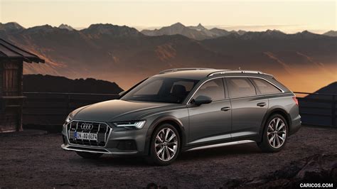 Audi A6 allroad | 2020MY quattro (Color: Gavial Green) | Front Three-Quarter