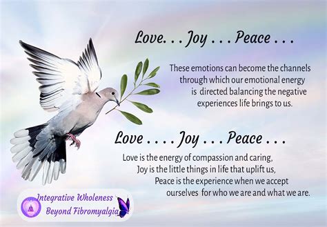 Love - Joy - Peace - Beyond Fibromyalgia