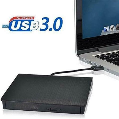 Lightscribe External CD DVD Drive Burner, USB 3.0 Type-c Ultra-Slim Portable... - CD, DVD & Blu ...