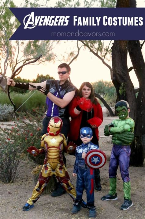 Fun Avengers Family Costumes