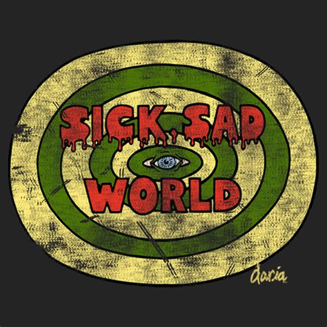 Men's Daria Sick Sad World Logo T-Shirt – Fifth Sun