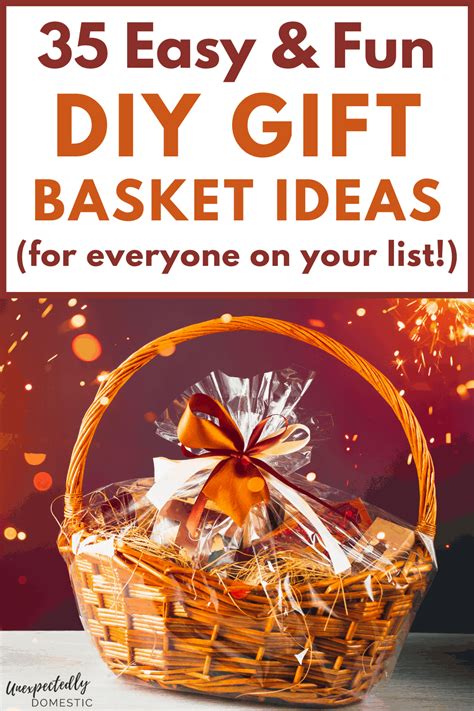 35 Unique & Thoughtful DIY Gift Basket Ideas (for any occasion!)