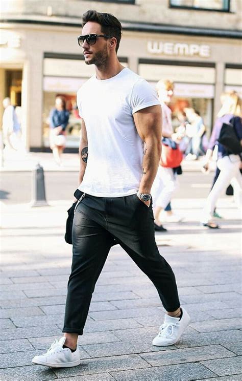 5 Coolest White T-shirt Outfit Ideas For Men | Mens summer outfits, Mens outfits, Mens fashion ...