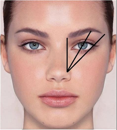 A professional eyebrow shape is vital to frame your face Sparse ...