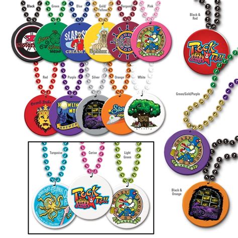 Mardi Gras Beads, Custom Decorated With Your Logo!