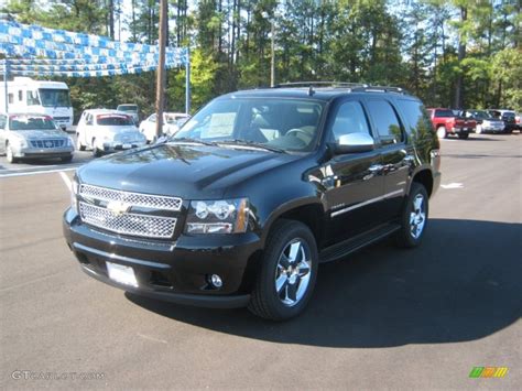 2012 Black Chevrolet Tahoe LTZ #56087435 | GTCarLot.com - Car Color Galleries