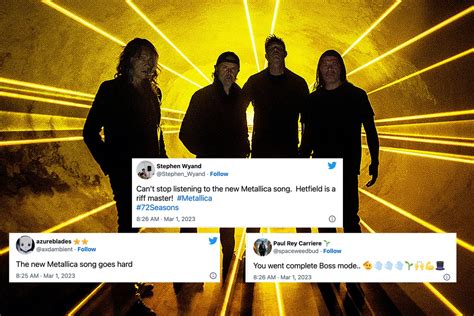 Twitter Reacts to Metallica's 'If Darkness Had a Son'