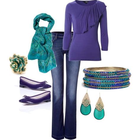 Purple & Teal | Purple teal, Clothes design, Denim fashion