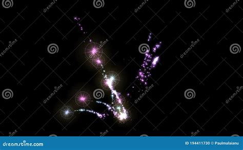 Optical Flares Animation Set: Stock Footage - Video of flowing, digital ...