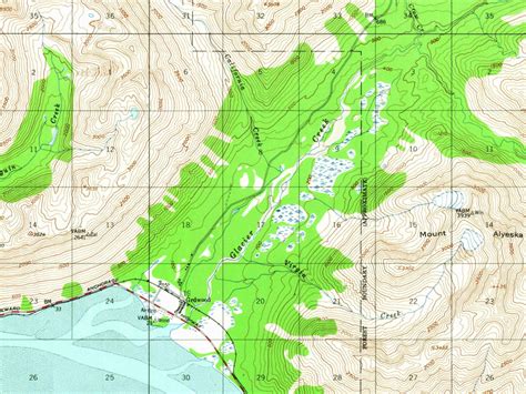 Comparing 1952 & 1984 Maps of Girdwood | Girdwood, Alaska (Alyeska)