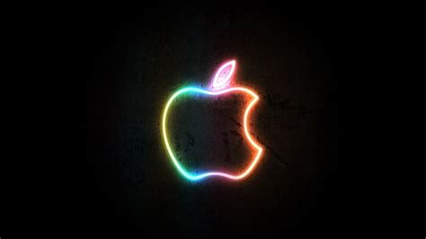 Black logo wallpaper 05 | Apple picture, Wallpaper iphone neon, Happy wallpaper