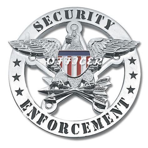 Galls Security Officer Round Badge