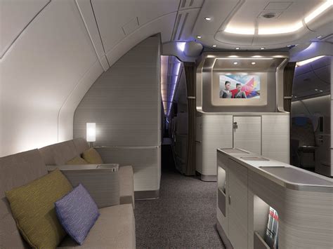 Asiana Airlines A380 cabin interiors by tangerine for Asiana Airlines