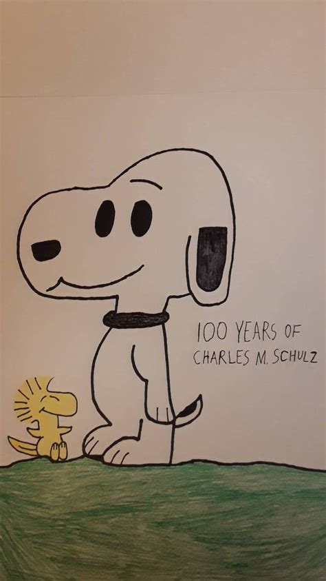 Snoopy and Woodstock drawing by animetrain027 on DeviantArt