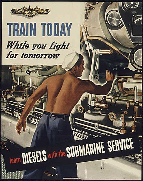 WWII Submarine Posters on SubmarineSailor.com