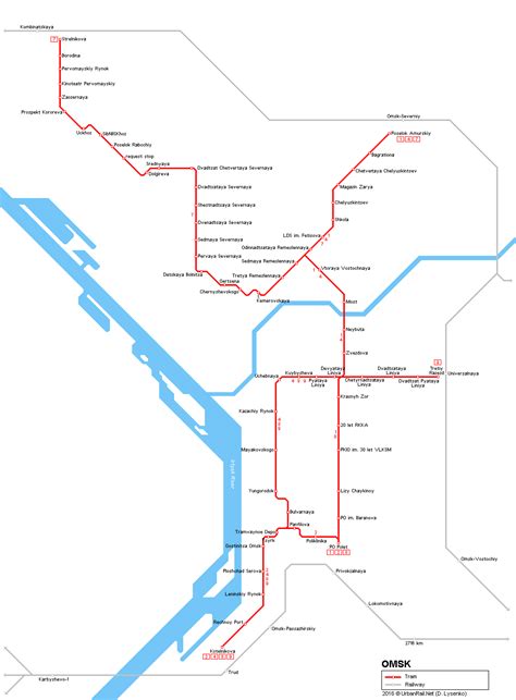 UrbanRail.Net > Asia > Russia > OMSK Tram (Siberia)