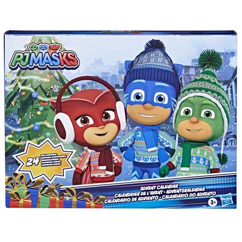 PJ Masks Advent Calendar for Kids Ages 3 and Up, 24 Daily Surprise Toys Including 5 PJ Masks ...