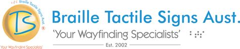 New Design Home page – Braille Tactile Signs Aust.