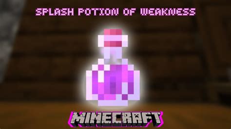 Minecraft Potion of Weakness [Easy Potion Making Guide 2022]