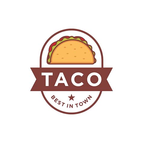 Premium Vector | Taco logo design