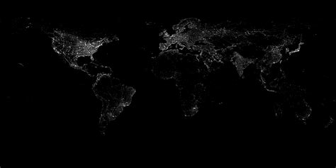 World Map Wallpapers Black - Wallpaper Cave