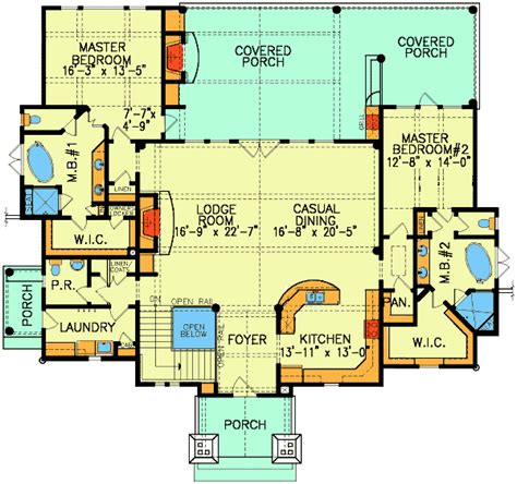 5 Bedroom House Plans With 2 Master Suites - Bedroom Poster