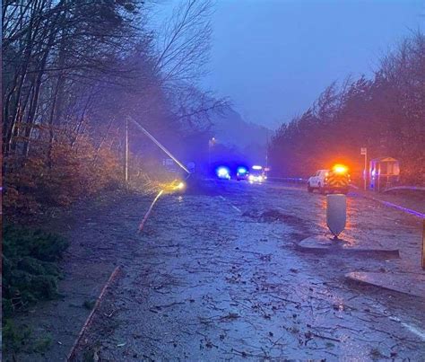 PICTURES: Dramatic images highlight Storm Gerrit's impact on the A82 and A9