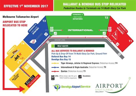 Map1 11 17T4MultistoryCarParkBusstop - Airport Shuttlebus