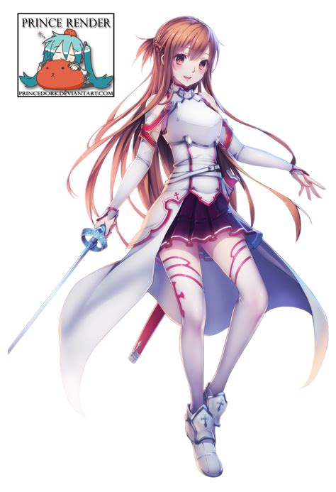 Asuna Render [Sword Art Online] by princedork on DeviantArt