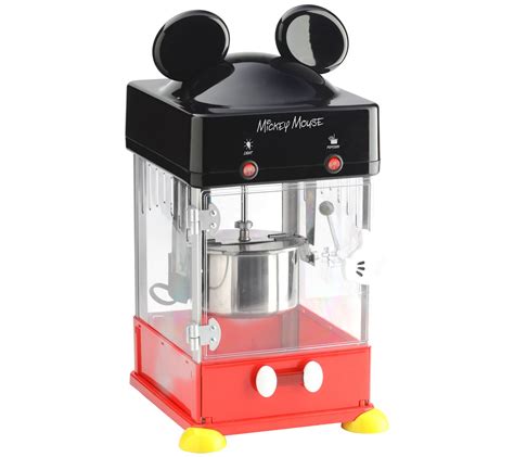 Disney Mickey Mouse Kettle Style Popcorn Popper - QVC.com