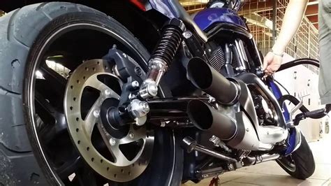 Harley Davidson V-Rod homemade for $10 exhaust ep#19 - YouTube